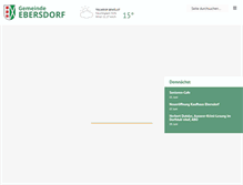 Tablet Screenshot of ebersdorf.eu